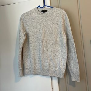 Heathered grey Banana Republic crew neck sweater